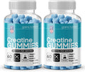 GN Creatine Gummies | 120 Chewable Creatine Gummies for Men & Women - 3000Mg Creatine-Monohydrate per Serving | Berry Flavour, Non-Gmo & Suitable for Vegans & Vegetarians - 2 Pack